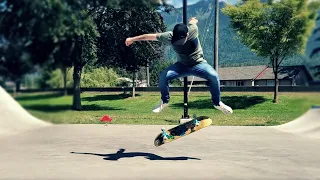 Slow Motion Nollie Kickflip/Nollie Flip