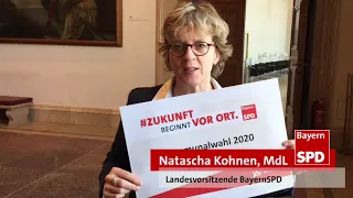 "Zukunft beginnt vor Ort – auf geht's!" mit Natascha Kohnen, MdL Landesvorsitzende der BayernSPD