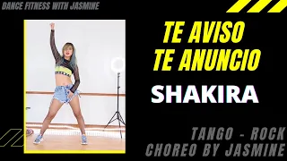 [ Dance Workout ]⚠️ Te Aviso Te Anuncio | Objection | Shakira | Pop - Tango - Rock | Zumba