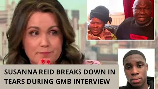 Susanna Reid was reduced to tears as she spoke to the grieving parents of Thames rescuer