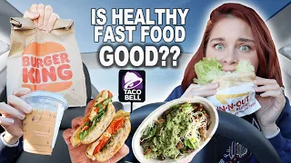 Healthy Fast Food Menu Choices That Are WORTH Trying in 2024