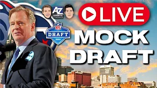 Titans Draft Day: LIVE Mock Draft Simulations for the last time ahead of 2024 NFL Draft