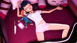 😱LADYBUG and GOOD GUY 2 MIRACULOUS 🔴LADYBUG vs CHUCKY🐞 Ladybug and Cat Noir 4/ Леди Баг и Чаки (Fan)