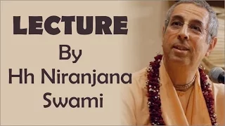 Lecture by HH Niranjana Swami on 20 July 2016