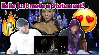 Disney World 50: Halle Bailey sings "Can You Feel the Love Tonight" REACTION!!