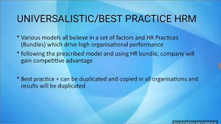 Best Practice HR