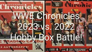 WWE Chronicles 2023 Release Day Box Battle! (2023 vs. 2022)
