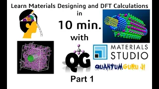 Introduction to Materials Studio ||Molecular Modeling|| Part 1