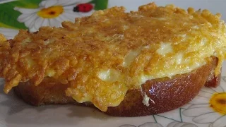 Супер вкусные сырные гренки