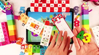 Numberblocks 1 to 500 Cubes Set Count Simply Math - Learn Count To Big Numbers  Rainbow Colors