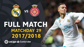 Real Madrid vs Girona FC (6-3) MD29 2017/2018 - FULL MATCH