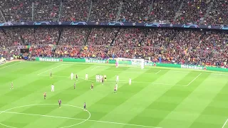 FC Barcelona VS Liverpool - Messi’s Free Kick 3rd goal