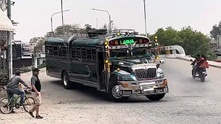 Chicken bus in Guatemala