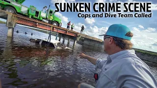 Found Sunken Crime Scene While Fishing - Cops Called