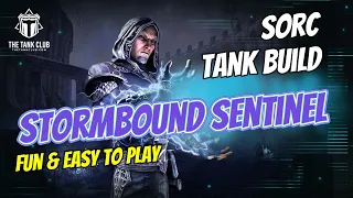 ⚡'Stormbound Sentinel' Sorcerer Tank Build | Elder Scrolls Online | Necrom