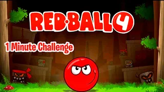 1 Minute Challenge! Red Ball 4! Part 7