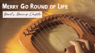 Howl's Moving Castle - Merry go round of Life | LYRE HARP COVER w/ TABS