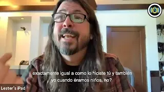 Dave Grohl de Foo Fighters en entrevista para Ruido Blanco FM