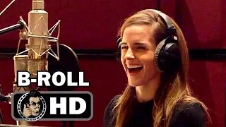 BEAUTY AND THE BEAST Voice B-Roll Bloopers (2016) Emma Watson