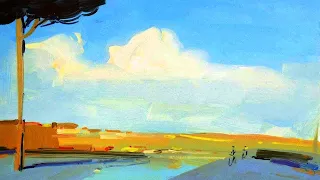 Светлая, наполненная воздухом и солнцем живопись художника Алексея Ланцева