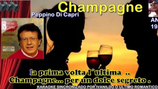 Champagne - Peppino Di Capri - karaoke