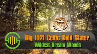 ANCIENT CELTIC GOLD STATER COIN FOUND IN THE WOODS #metaldetecting #treasure #finds