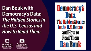 Dan Bouk with Democracy’s Data: The Hidden Stories in the U.S. Census and How to Read Them