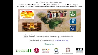 Resource Mobilization & Enabling Technologies - IAAI & ClimateChainCoal panel @ UN HQ Lake Chad conf