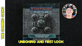 Starfinder Flip-Tiles: Space Station Starter Set | Unboxing and First Look