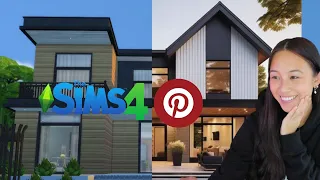 building a pinterest home in the sims! | Newcrest Save