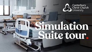 Simulation Suite tour at Canterbury Christ Church University