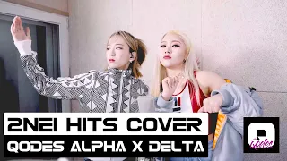 [1Take Live Live] Alpha & Delta - 2NE1 Hits Medley Pt.1 | QODES