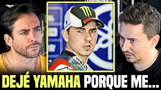 "Me sentí el...": Jorge Lorenzo revela el motivo real de su marcha de Yamaha que sorprendió a todos