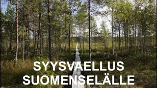 Hirvaan kierros 62 km Salamajärven kansallispuisto. Syysvaellus.