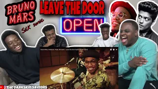 Bruno Mars, Anderson .Paak, Silk Sonic - Leave the Door Open [Official Video]REACTION!