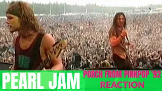 Hip Hop Head Reacts To Pearl Jam - Porch From Pinkpop '92 [REACTION]