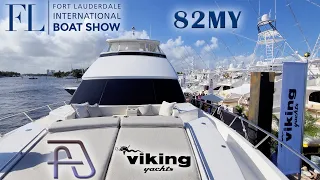 Viking Yachts 82MY - 82 Cockpit Motor Yacht - FLIBS 2020