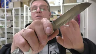 Шкуросъемные ножи из стали D2 Supreme | Ножи в наличии | Мастерская "СЛОН & Ко"
