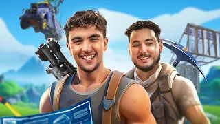 Une soirée pour faire TOP 1 avec Gotaga sur Fortnite !