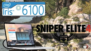 Sniper Elite 4 - Intel Iris 6100 - MacBook Pro 2015 13" I5 5257U - 8 GB Ram