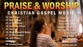 Living Hope 🙏 Best Christian Songs 2024 Nonstop Worship Music Playlist (lyrics)