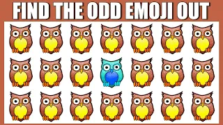 HOW GOOD ARE YOUR EYES #254 l Find The Odd Emoji Out l Emoji Puzzle Quiz