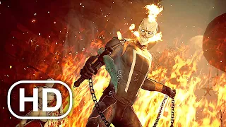 Ghost Rider Sacrifices Himself To Save Avengers Scene 4K ULTRA HD - Marvel's Midnight Suns