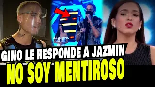 GINO ASSERETO LE RESPONDE A JAZMIN PINEDO POR MANDARLE MENTIROSO