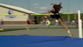 Armstrong Girls Track and Field - Sarahya College's High Jump