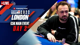Bubble has BURST at EPT London 2022 £5,300 Main Event - Day 2 ♠️ PokerStars