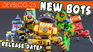 NEW Bots & AUTOMATION For Chapter 2! - Scrap Mechanic Devblog 25 Review