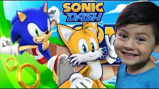 Sonic Dash Gameplay | Sonic y sus Amigos en Español | Juego para niños