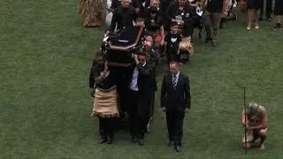 Rugby: hommage de la Nouvelle-Zélande à Jonah Lomu