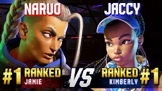 SF6 ▰ NARUO (#1 Ranked Jamie) vs JACCY (#1 Ranked Kimberly) ▰ Ranked Matches